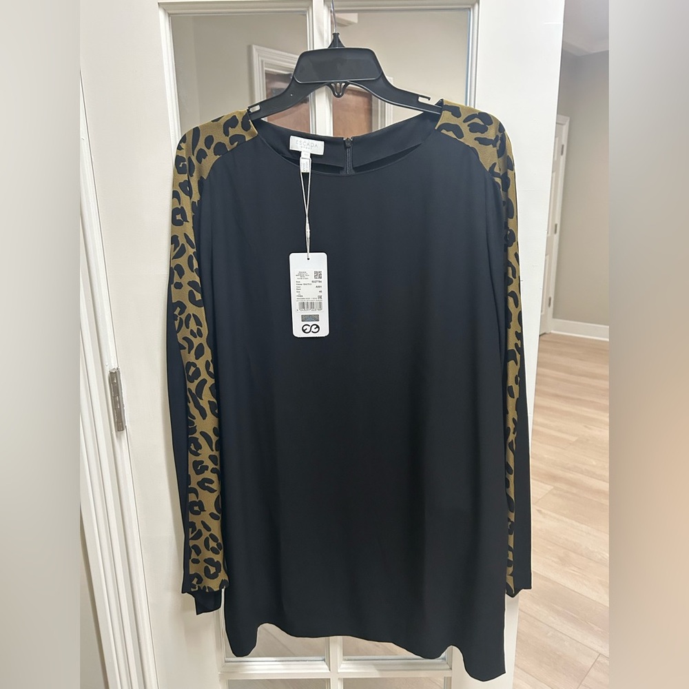 Escada Sport elegant black blouse or Mini